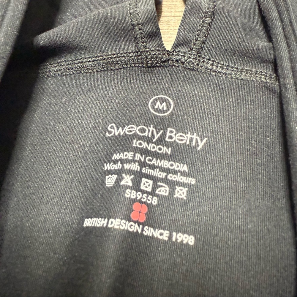 Sweaty Betty Black Athletic Jumpsuit Racerback Athletic Lounge Women's Medium - Picture 6 of 11